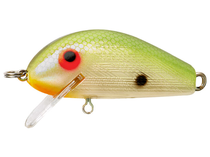 Rebel Humpback 1/4oz: Green Shad