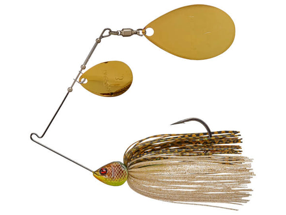 River2Sea Bling Colorado Indiana Blade Spinnerbait Golden Shiner