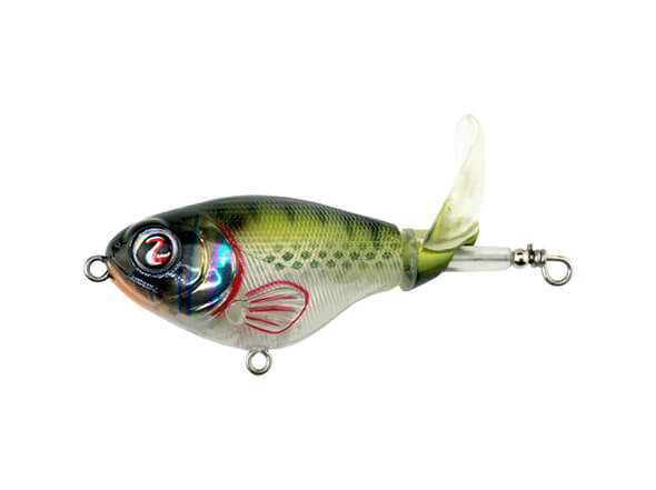 River2Sea 190/130/110/90/75 Whopper Plopper Topwater Lure Bluegill, Size: 75mm (3 inch)