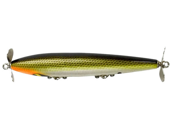 Smithwick Devil's Horse Propbait Black Back Dark Green Scale