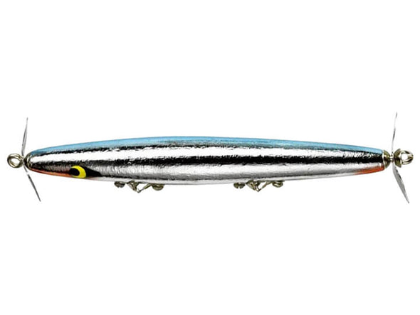 Smithwick Devil's Horse Propbait Chrome Blue Back