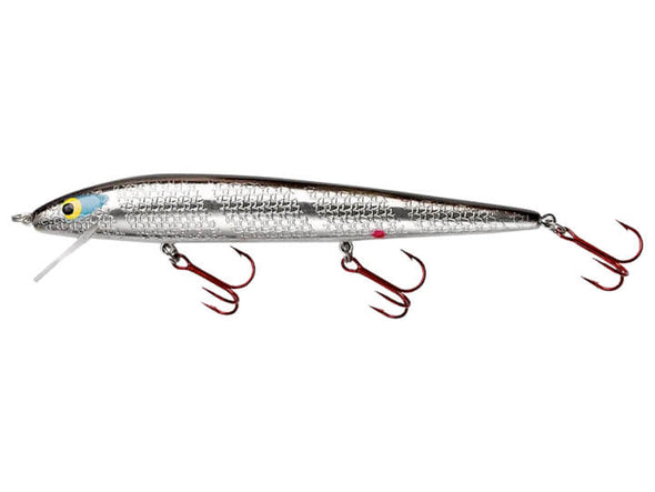 Smithwick Rogue Suspending Rattlin Jerkbait Chrome Black Back