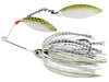 Spot Sticker Baits Mini Me Double Willow Spinnerbait Olive Shad