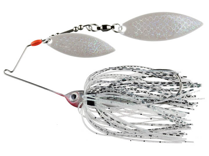 Spot Sticker Baits Mini Me Double Willow Spinnerbait 3/8 oz / PC Special - Painted