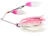 Spot Sticker Baits Mini Me Double Willow Spinnerbait Pink Hilite