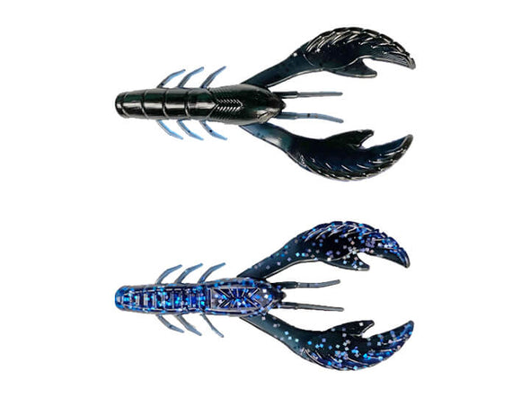 Stanford Baits Money Bug Craw Black Blue Silver Fleck