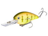 Strike King KVD 1.5 Deep Diver Squarebill Chartreuse Perch