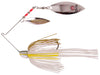 Strike King KVD Finesse Spinnerbait Sexy Blue Back Double Silver Willow Leaf Blades