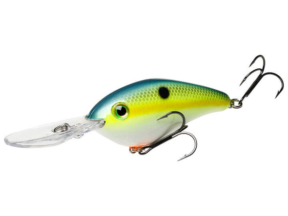 Strike King Pro Model 6XD Chartreuse Sexy Shad