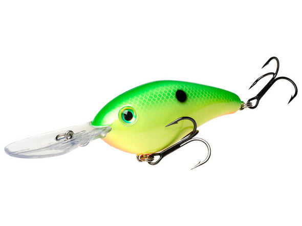 Strike King Pro Model 6XD Green Back Chartreuse