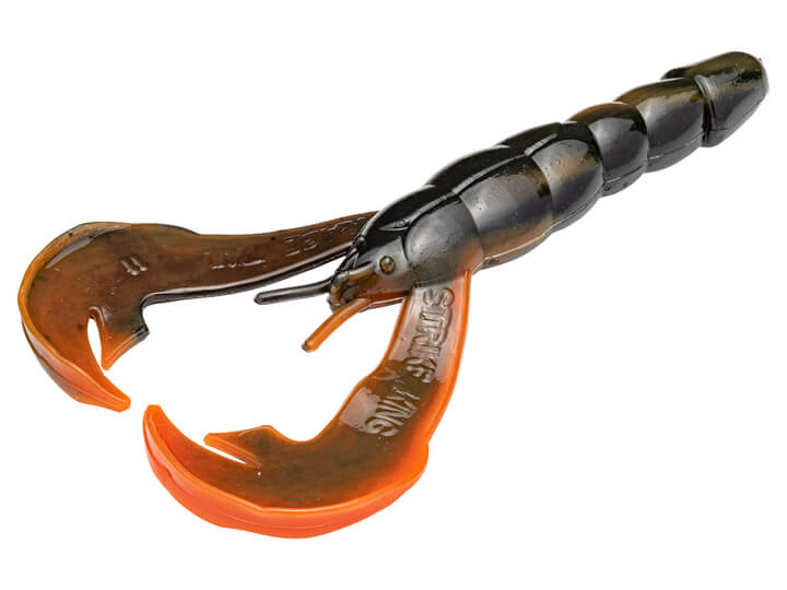 Strike King Rage Craw/Big Tex - Soft Bait For Fishing, Realistic Crawfish Design