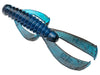 Strike King Rage Ned Bug Black Blue Swirl