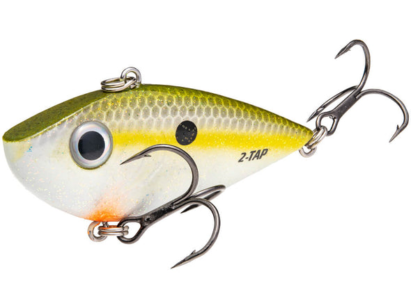 Strike King Red Eyed Shad Tungsten 2 Tap Olive Shad