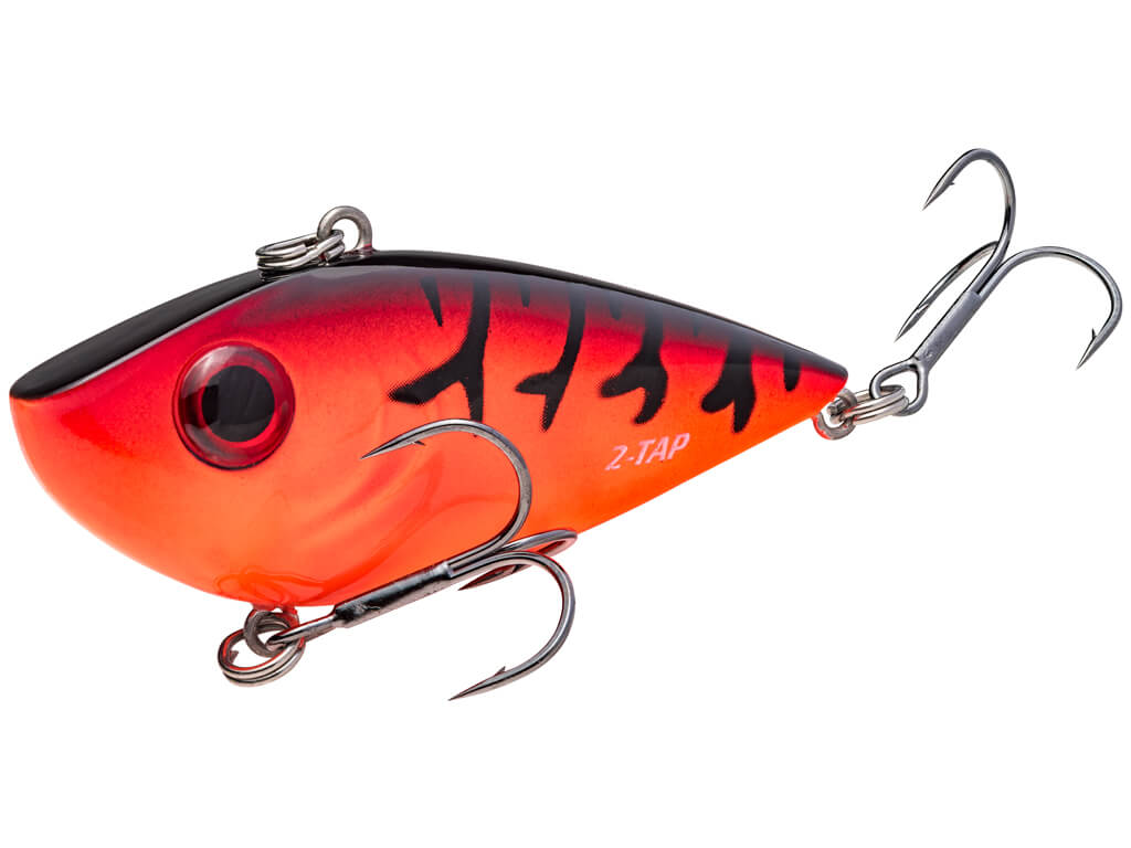 Strike King Red Eyed Shad 2-Tap Tungsten 1/2 oz Orange Craw