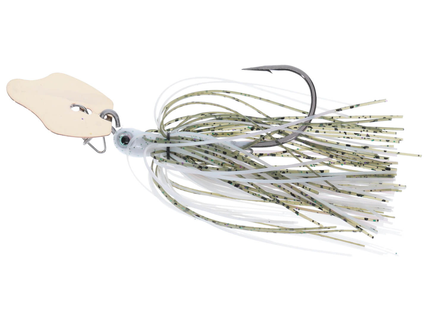 Strike King Thunder Cricket Bladed Jig Olive Shad 3/4oz