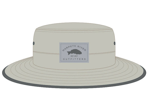 HRO Wide Brim Sun Hat Slate