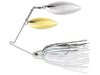 Terminator P1 Pro Series Double Willow Spinnerbait Green Gizzard Double Willow Gold Nickel