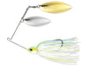 Terminator P1 Pro Series Double Willow Spinnerbait Nashville Sexy Double Willow Nickel Gold