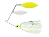 Terminator P1 Pro Series Double Willow Spinnerbait Nashville Sexy Double Willow White Chartreuse