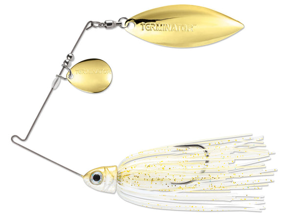 Terminator P1 Pro Series Pale Gold Shiner Gold Willow Gold Colorado Blade