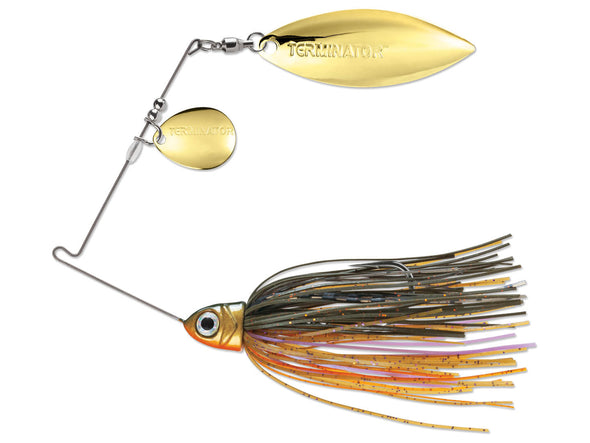 Terminator P1 Pro Series Retro Gill Gold Willow Gold Colorado Blade