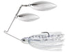 Terminator P1 Pro Series Double Willow Spinnerbait Silver Shiner Double Willow Nickel