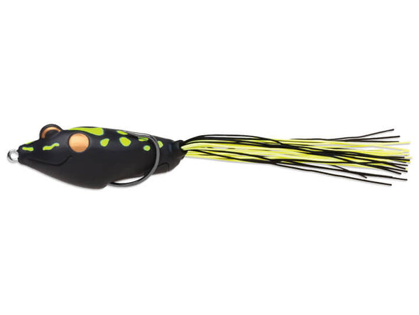 Terminator Walking Frog Black Chartreuse Leopard