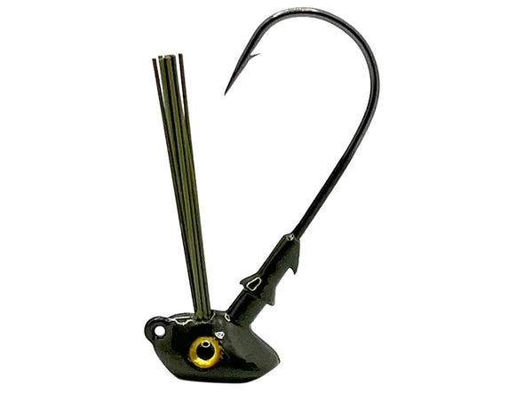 Third Eye Fishing Kick Stand Jig Green Pumpkin