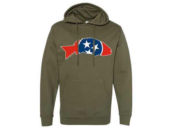 State Series Smallmouth Bass Hooded Sweatshirt Tennessee