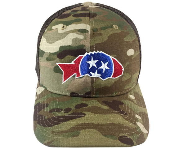Tennessee Smallmouth MultiCam Snapback Cap