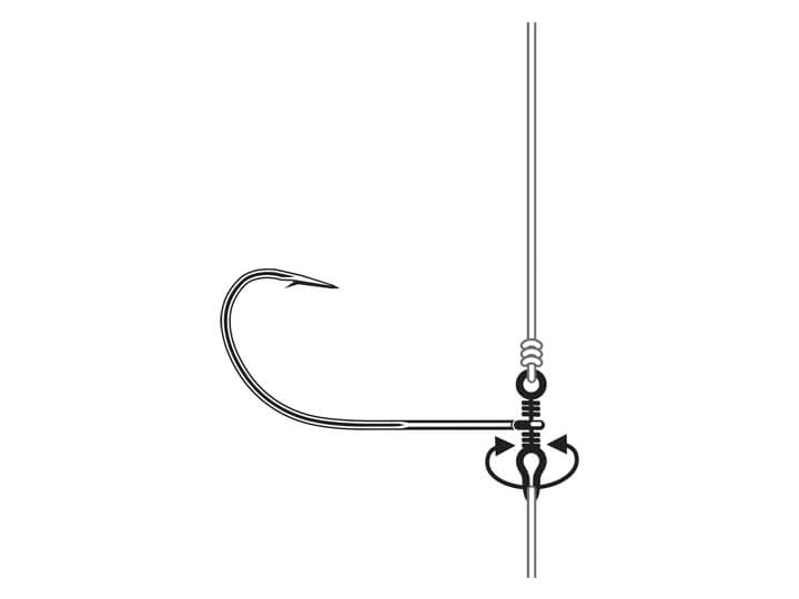 VMC Spinshot Neko Hook - 4 - Black Nickel