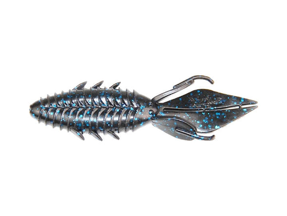 X Zone Lures Adrenaline Bug Black Blue Flake