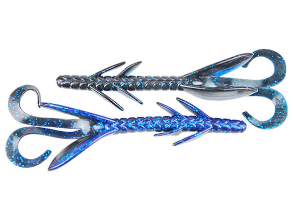 X Zone Lures Muscle Back Hawg Hunter Black Blue Laminate