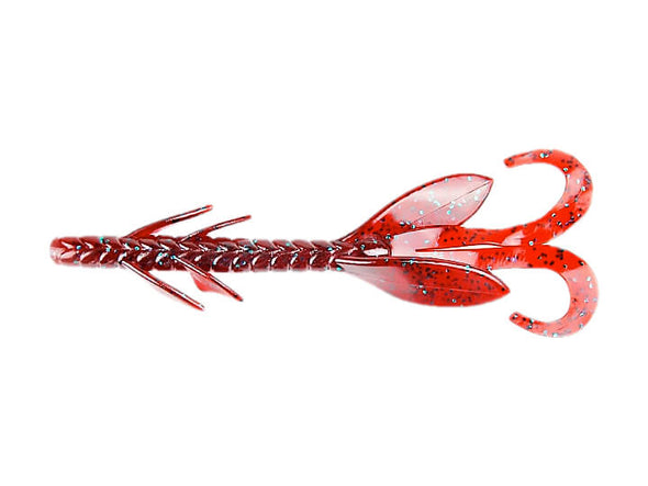 X Zone Lures Muscle Back Hawg Hunter Red Bug
