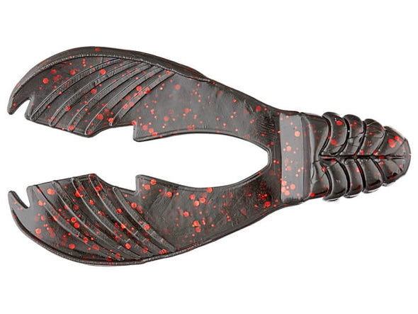 X Zone Lures Rebel Chunk Black Red Flake