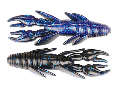 X Zone Lures Punisher Punch Craw Black Blue Lam