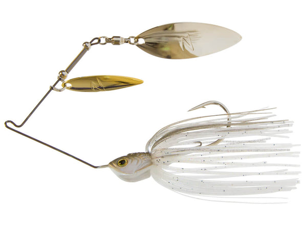 Z-Man SlingBladeZ Double Willow Spinnerbait Clearwater Shad