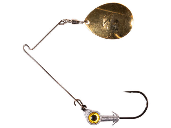 Z-Man BullEyeZ Spinnerbait Gold Colorado Blade