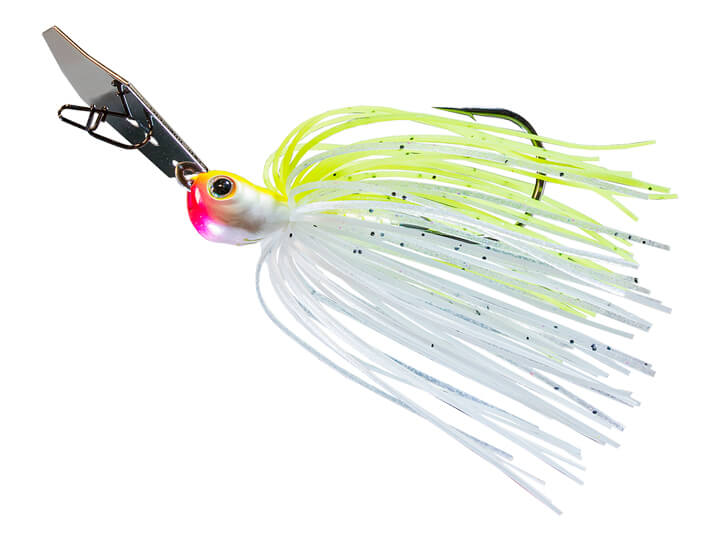 Z-Man Chatterbait Jack Hammer Chartreuse White – WOO! TUNGSTEN