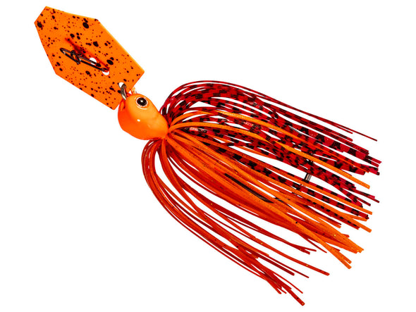 Z-Man Jack Hammer ChatterBait Fire Craw Orange Blade