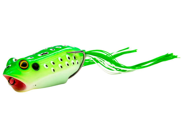 Z-Man Leap FrogZ Popping Hollow Body Frog Green Leopard