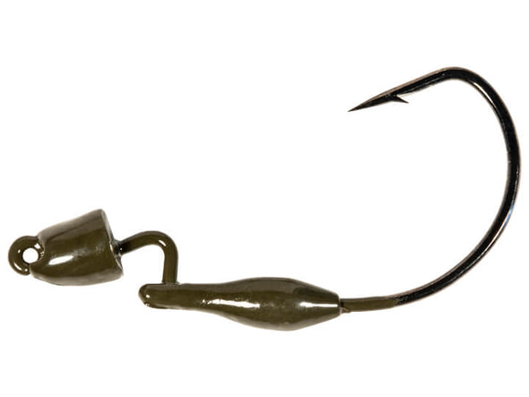 Z-Man Pro BulletZ Weedless Jighead Green Pumpkin