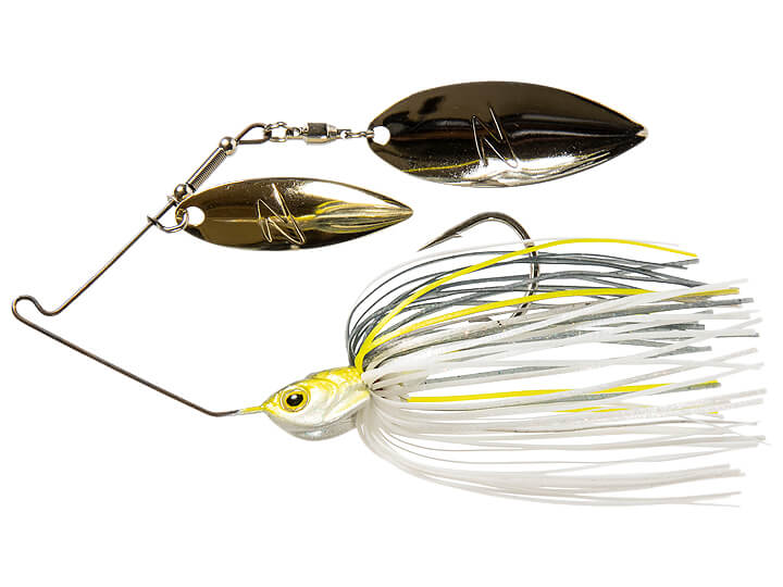 Z-Man Slingbladez Power Finesse Double Willow Spinnerbait 1/4 oz / Sexy Shad